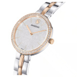 Cosmopolitan watch Swiss Made, Metal bracelet, Silver tone, Mixed metal finish